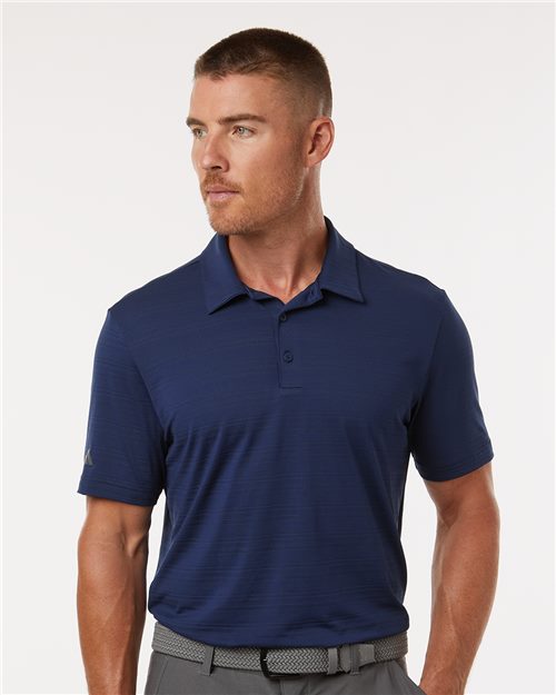 A704 Men's Textured Stripe Polo