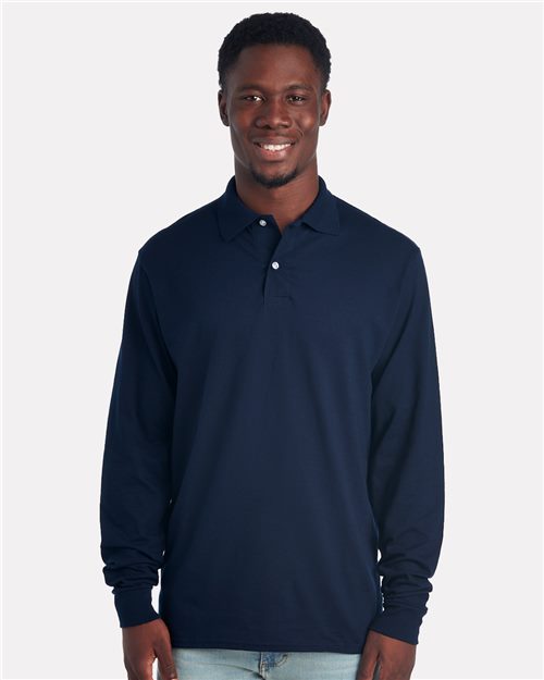437LR Men's Dri-Power® Long Sleeve Polo