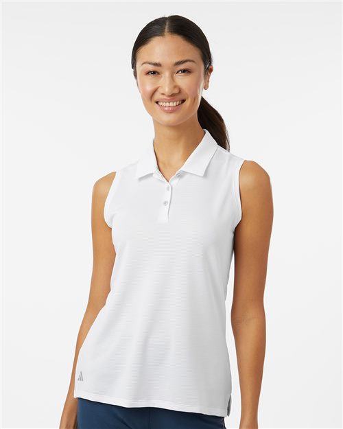 A1005 Women's Ottoman Sleeveless Polo