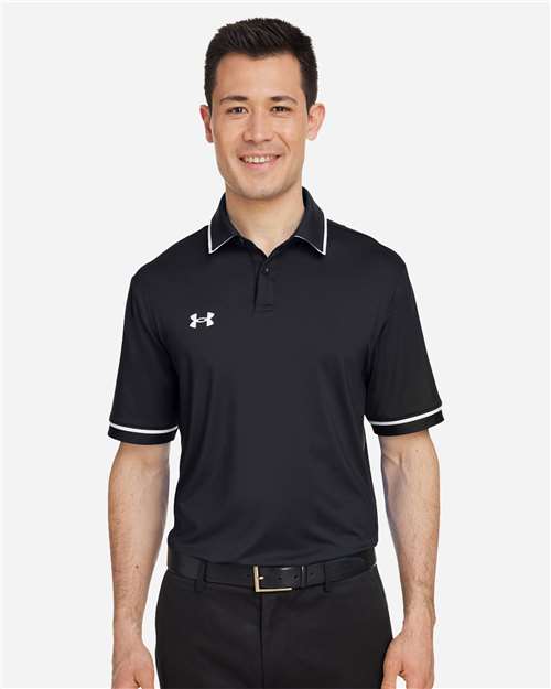 1376904 Men's Tipped Teams Performance Polo