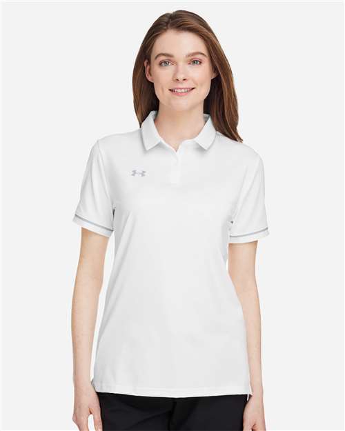 1376905 Women's Tipped Teams Performance Polo