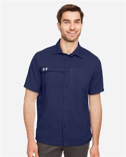 1351360 Men's Motivate Coach Woven Shirt
