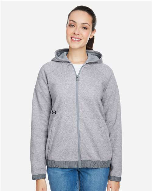 1351229 Women's Hustle Full-Zip Hooded Sweatshirt