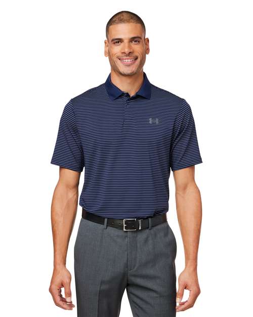 1377376 Men's 3.0 Striped Perf Polo