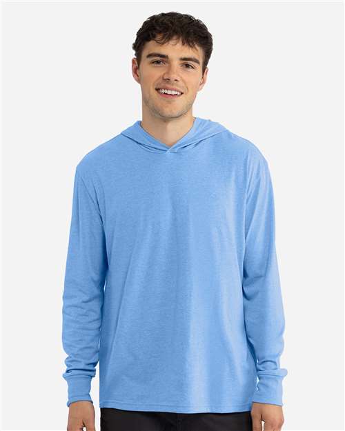 6221 Unisex CVC Hoodie Long Sleeve T-Shirt