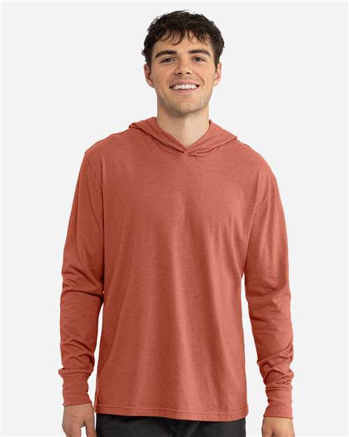 6221 Unisex CVC Hoodie Long Sleeve T-Shirt