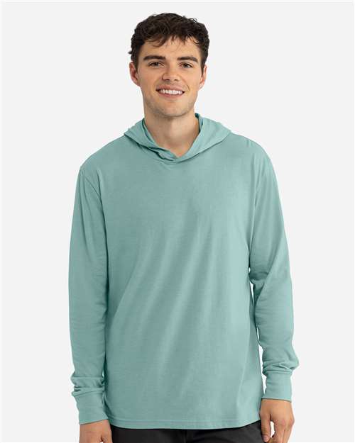 6221 Unisex CVC Hoodie Long Sleeve T-Shirt