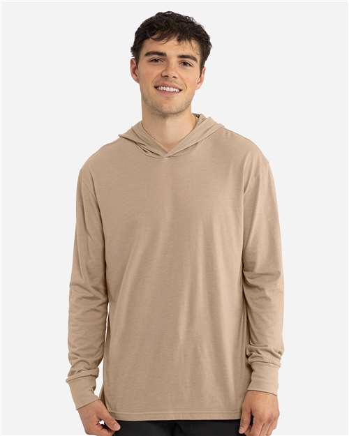 6221 Unisex CVC Hoodie Long Sleeve T-Shirt