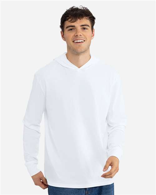 6221 Unisex CVC Hoodie Long Sleeve T-Shirt