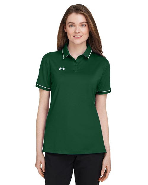 1376905 Women's Tipped Teams Performance Polo