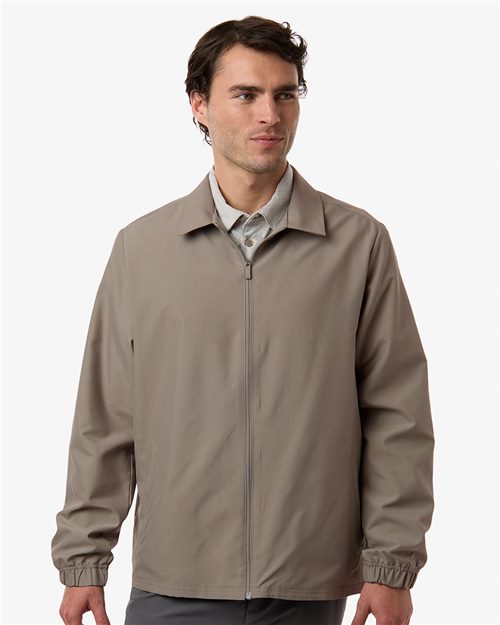 A714 Men's Woven Full-Zip Jacket