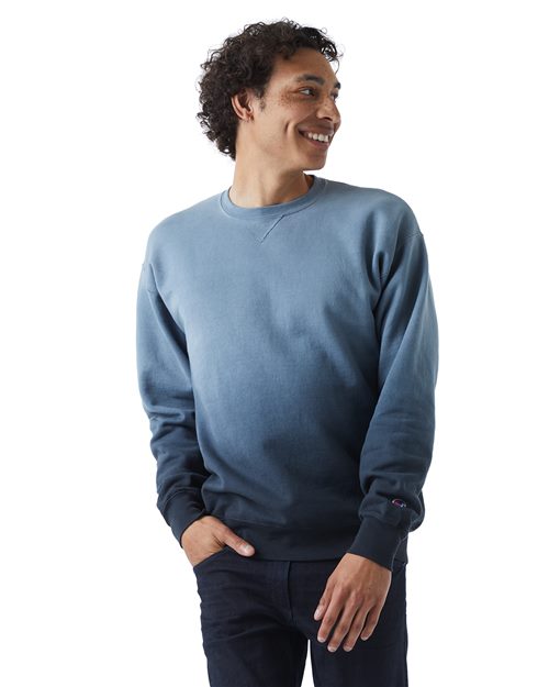 CD400D Unisex Dip Dye Crewneck Sweatshirt