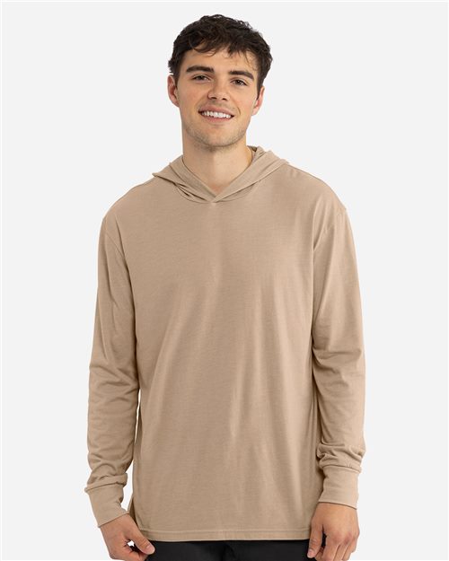 6221 Unisex CVC Hoodie Long Sleeve T-Shirt