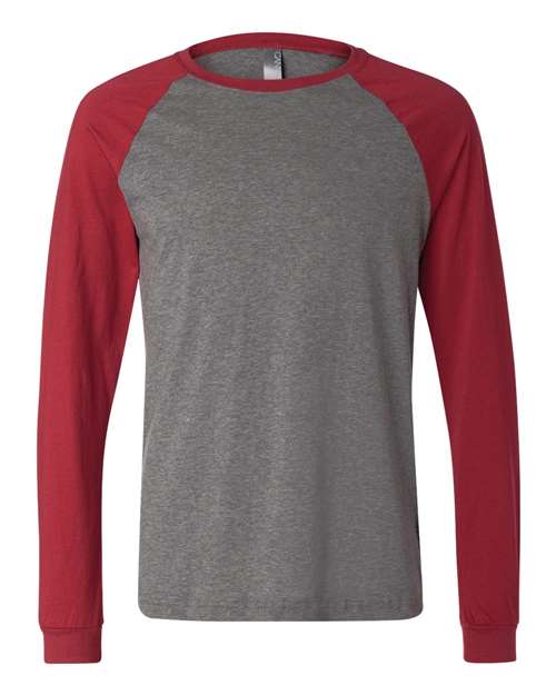 3000 Men's Long Sleeve Jersey Baseball Tee