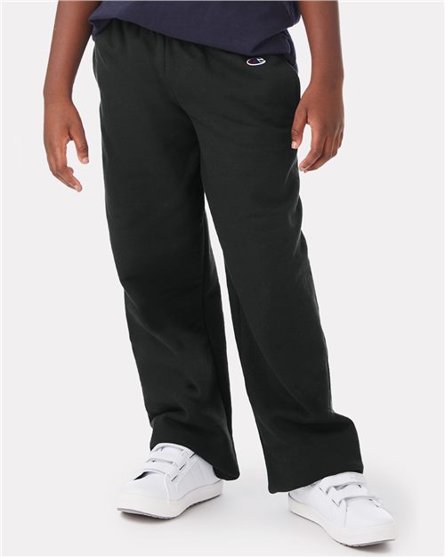P890 Youth Powerblend® Open-Bottom Sweatpants with Pockets