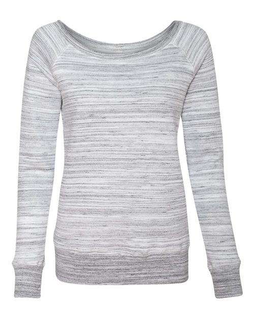 7501 Women’s Sponge Fleece Wide Neck Sweatshirt