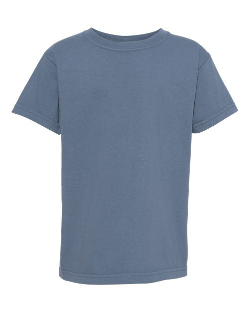 9018 Youth Garment-Dyed Heavyweight T-Shirt