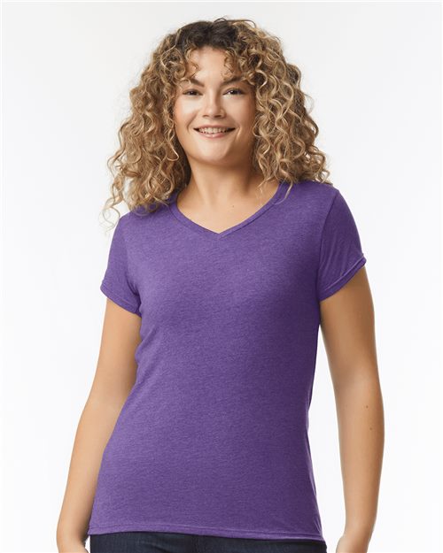 64V00L Women's Softstyle® V-Neck T-Shirt