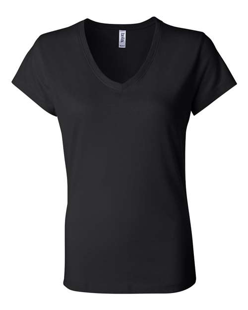 6005 Women’s Jersey V-Neck Tee