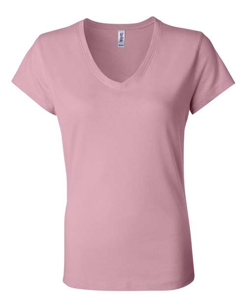6005 Women’s Jersey V-Neck Tee