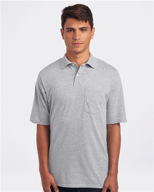 436MPR Men's SpotShield® 50/50 Polo with Pocket