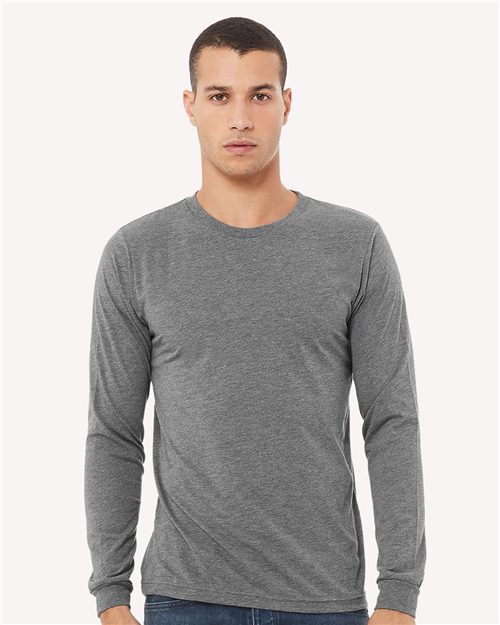 3513 Unisex Triblend Long Sleeve Tee