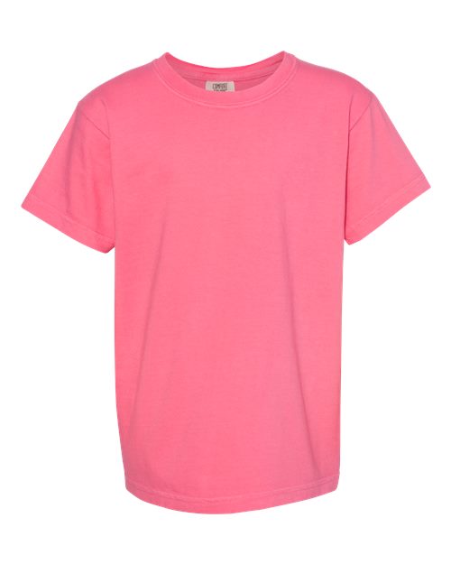 9018 Youth Garment-Dyed Heavyweight T-Shirt