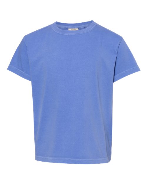 9018 Youth Garment-Dyed Heavyweight T-Shirt