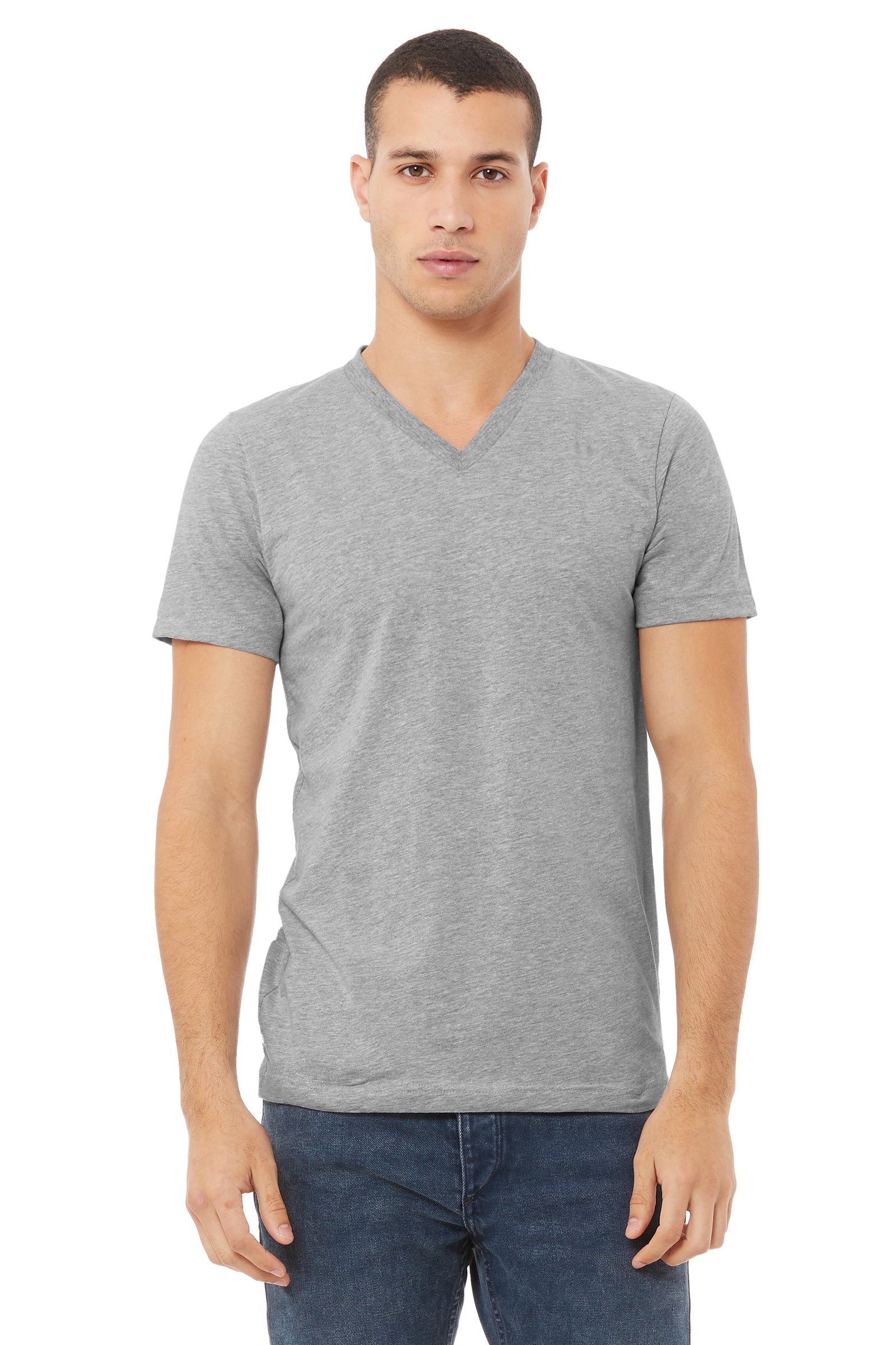 3005 Unisex Jersey V-Neck Tee