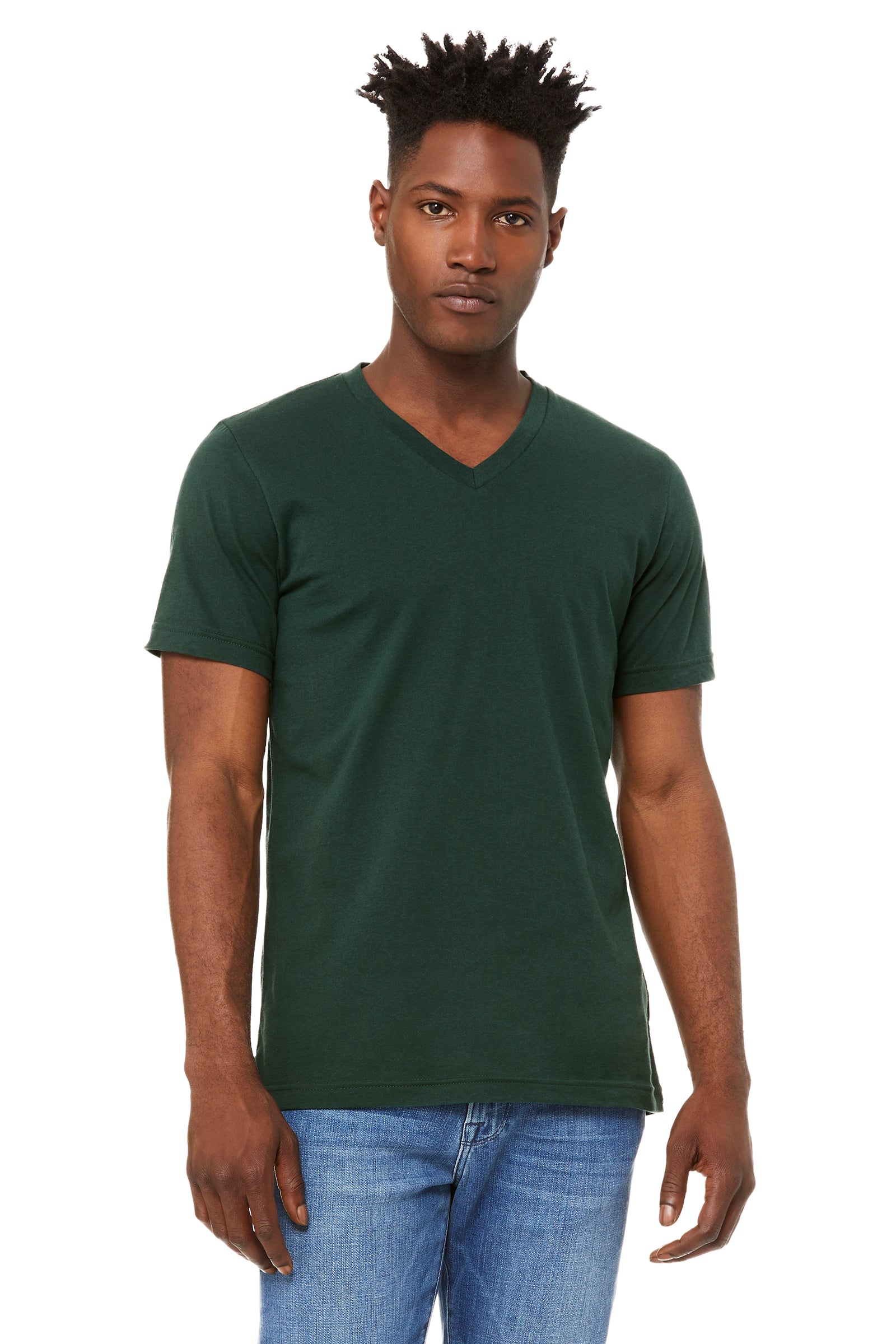 3005 Unisex Jersey V-Neck Tee