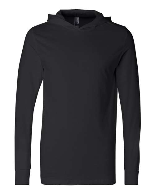 3512 Unisex Jersey Hooded Long Sleeve Tee