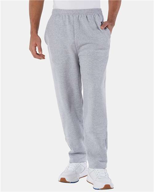 P800 Men's Powerblend® Open-Bottom Sweatpants with Pockets