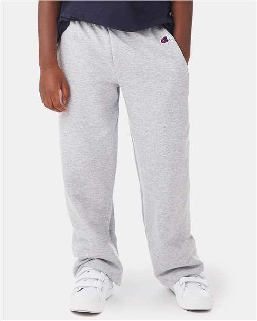 P890 Youth Powerblend® Open-Bottom Sweatpants with Pockets