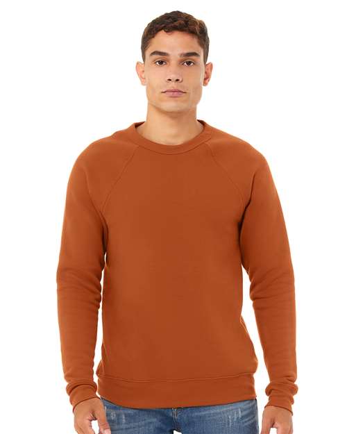 3901 Unisex Sponge Fleece Raglan Crewneck Sweatshirt