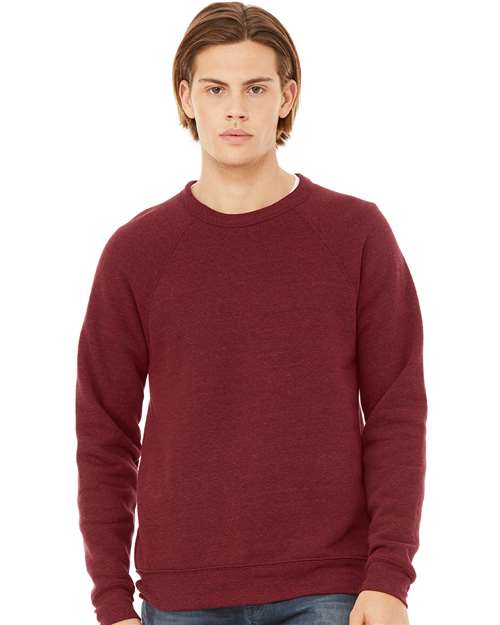 3901 Unisex Sponge Fleece Raglan Crewneck Sweatshirt