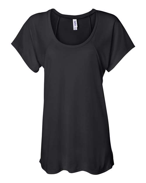 8801 Women’s Flowy Raglan Tee