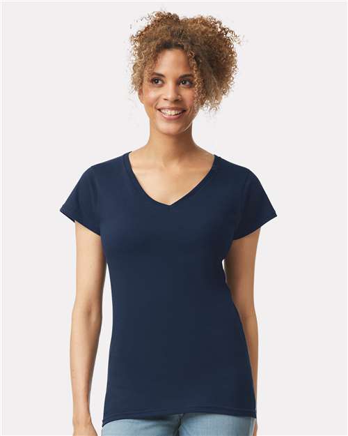 64V00L Women's Softstyle® V-Neck T-Shirt