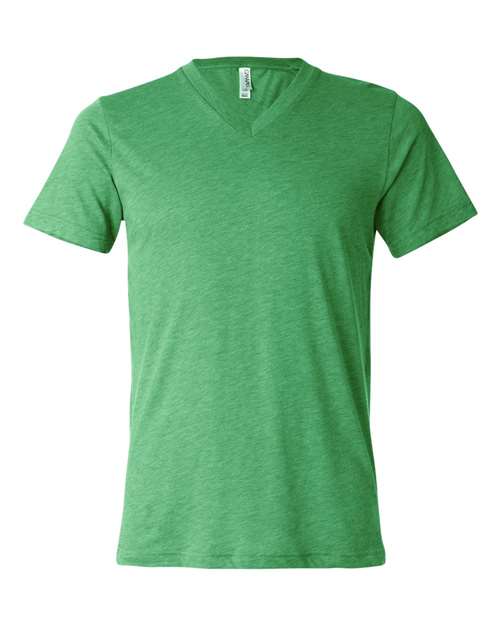 3415 Unisex Triblend V-Neck Tee