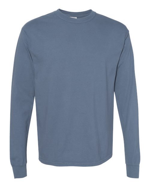 6014 Garment-Dyed Heavyweight Long Sleeve T-Shirt