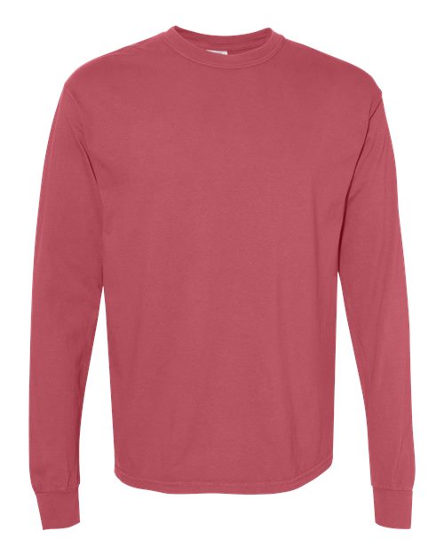 6014 Garment-Dyed Heavyweight Long Sleeve T-Shirt