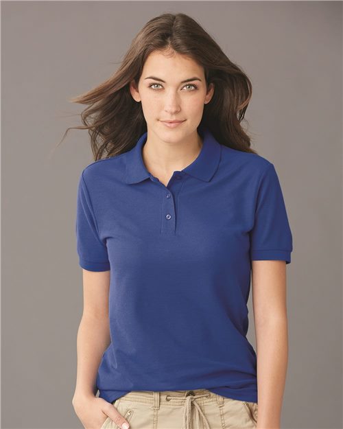 537WR Women's Easy Care Piqué Polo
