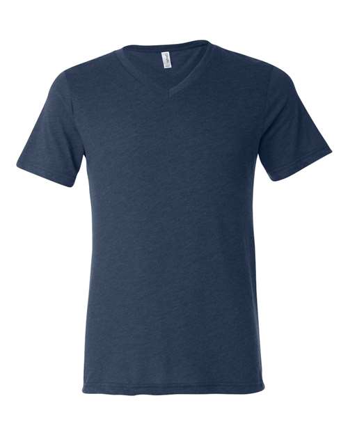 3415 Unisex Triblend V-Neck Tee