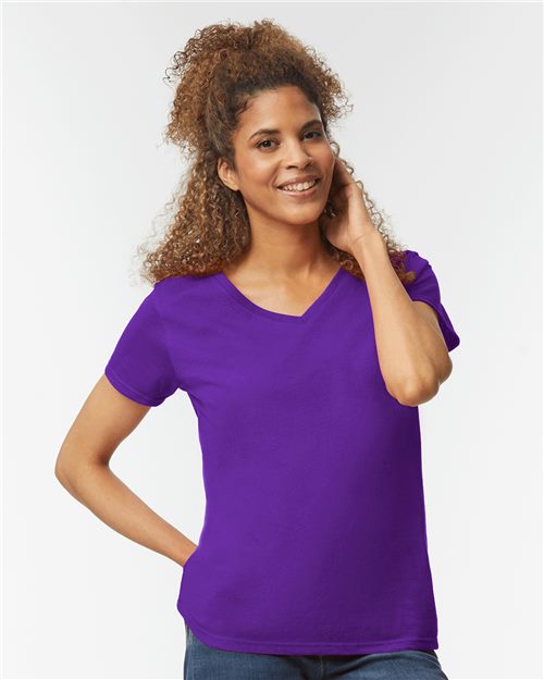 5V00L Women's Heavy Cotton™ V-Neck T-Shirt