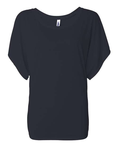 8821 Women’s Flowy Draped Dolman Tee