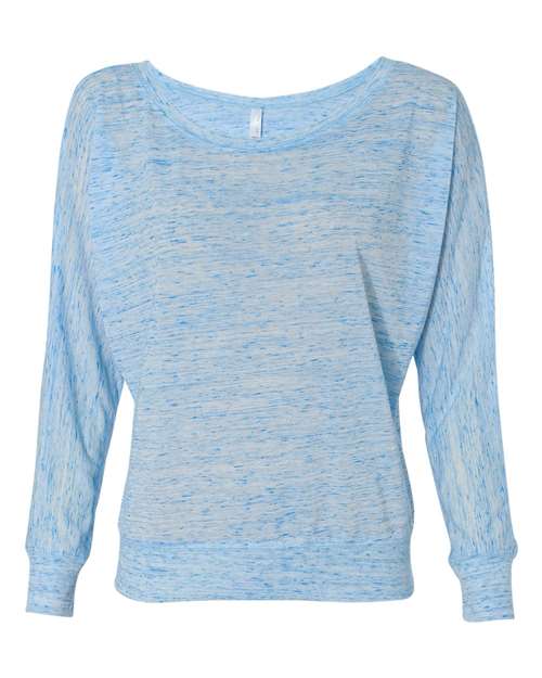 8850 Women’s Flowy Off Shoulder Long Sleeve Tee