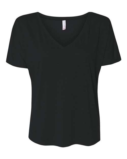 8815 Women’s Slouchy V-Neck Tee