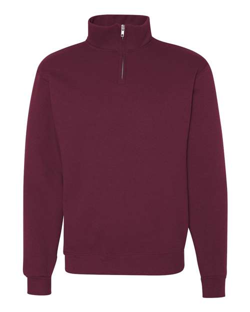 995MR Unisex Nublend® Cadet Collar Quarter-Zip Sweatshirt