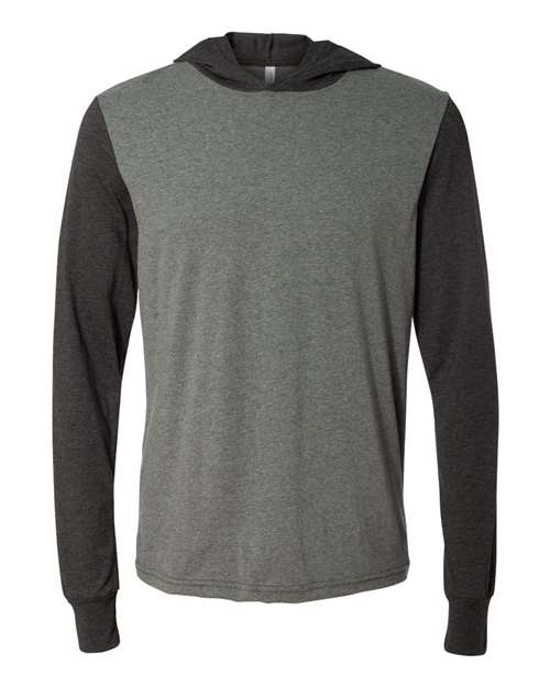 3512 Unisex Jersey Hooded Long Sleeve Tee