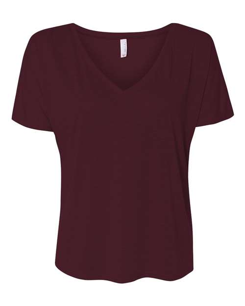 8815 Women’s Slouchy V-Neck Tee