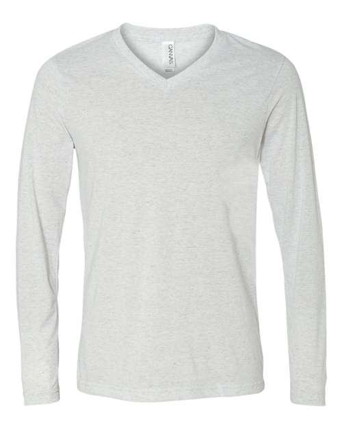 3425 Unisex Long Sleeve V-Neck Tee